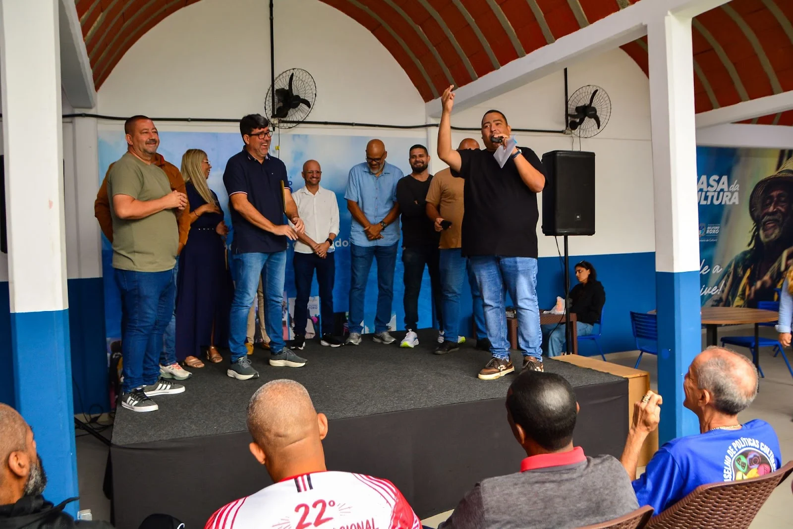 Reunião sobre os editais da PNAB Ciclo 2 na Casa da Cultura em Belford Roxo (foto 2)