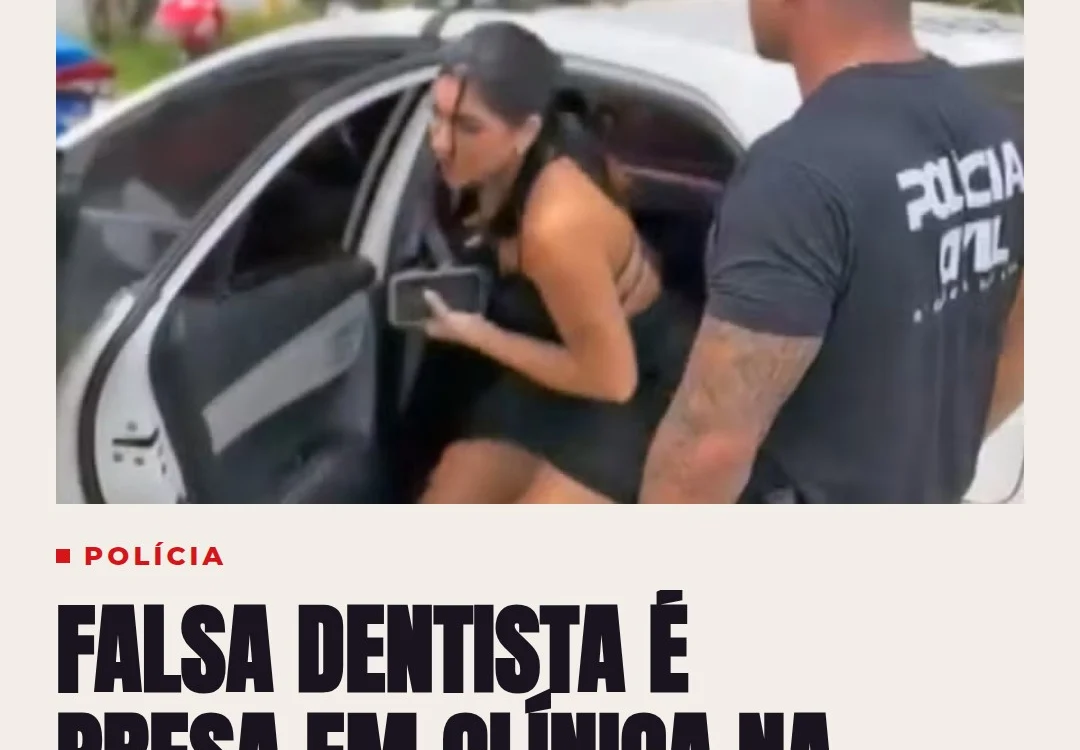 Material apreendido pela Polícia Civil em clínica clandestina de falsa dentista no distrito de Piabetá, em Magé.