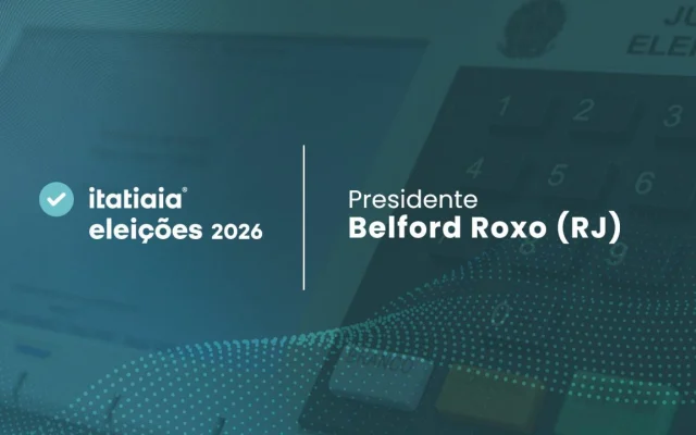 Urnas de votação e apuração das eleições em Belford Roxo, RJ